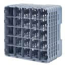 Cambro 25S900151 Camrack® Glass Rack w/ (25) Compartments - (4) Extenders, Soft Gray thumbnail 2