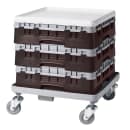 Cambro 25S900167 Camrack® Glass Rack w/ (25) Compartments - (4) Extenders, Brown thumbnail 2