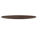 Cambro 2900CT138 Oval Camtread Serving Tray - 23 1/2x29", Fiberglass, Tavern Tan thumbnail 3