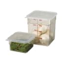 Cambro 2SFSCW135 2 qt Square Food Storage Container - CamSquare®, Clear thumbnail 4