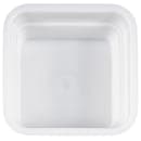 Cambro 2SFSP148 2 qt Square Food Storage Container - CamSquare®, Natural White thumbnail 2