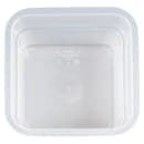 Cambro 2SFSPP190 2 qt Square Food Storage Container - CamSquare®, Translucent thumbnail 2