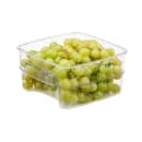 Cambro 2SFSPROCW135 2 qt FreshPro Square Food Storage Container - CamSquare®, Polycarbonate, Green Graduation thumbnail 3