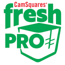 Cambro 2SFSPROCW135 2 qt FreshPro Square Food Storage Container - CamSquare®, Polycarbonate, Green Graduation thumbnail 8