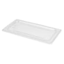 Cambro 30CWC135 Camwear Food Pan Cover - 1/3 Size, Flat, Clear thumbnail 2