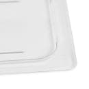 Cambro 30CWC135 Camwear Food Pan Cover - 1/3 Size, Flat, Clear thumbnail 4