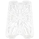 Cambro 30CWD135 Camwear Drain Shelf - 1/3 Size, Clear thumbnail 4