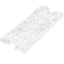 Cambro 30CWD135 Camwear Drain Shelf - 1/3 Size, Clear thumbnail 5