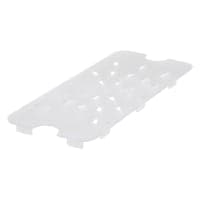 Cambro 30CWD135 Camwear Drain Shelf - 1/3 Size, Clear thumbnail 6