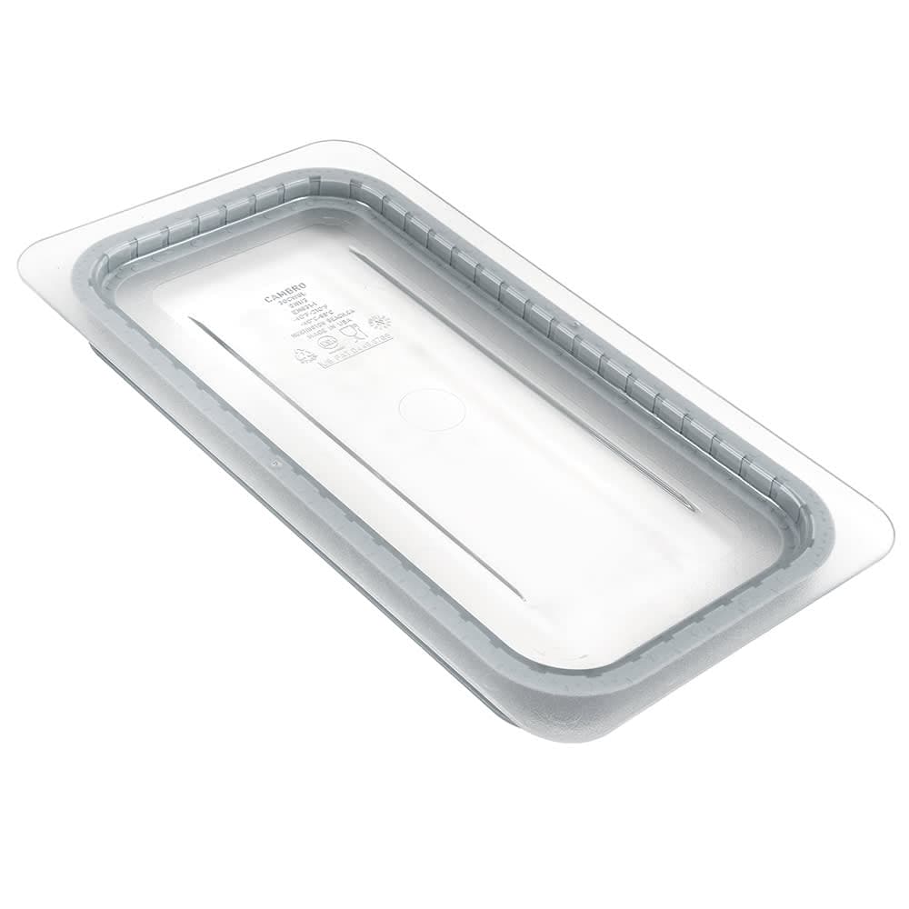 Cambro 30CWGL135 GripLid Food Pan Cover - 1/3 Size, Clear