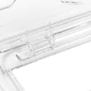 Cambro 30CWL135 FlipLid Food Pan Cover - 1/3 Size, Hinged, Clear thumbnail 5