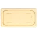 Cambro 30HPC150 H-Pan Food Pan Cover - 1/3 Size, Non-Stick, Flat, Amber thumbnail 3