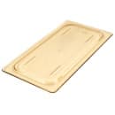 Cambro 30HPC150 H-Pan Food Pan Cover - 1/3 Size, Non-Stick, Flat, Amber thumbnail 5