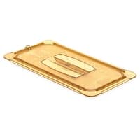Cambro 30HPC150 H-Pan Food Pan Cover - 1/3 Size, Non-Stick, Flat, Amber thumbnail 6