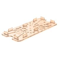 Cambro 30HPD150 H-Pan Drain Shelf - 1/3 Size, Amber thumbnail 6