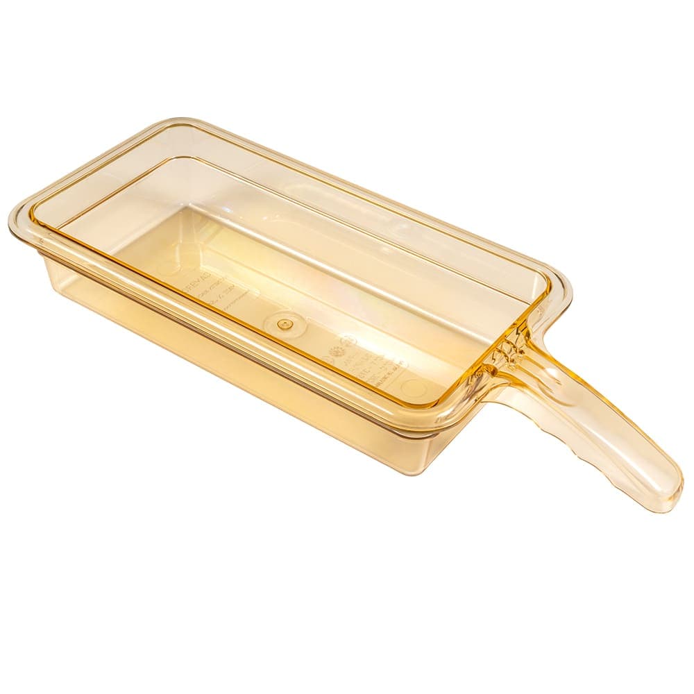 Cambro 32HP1H150 2 1/2"D Third Size High Temp Food Pan - Handle