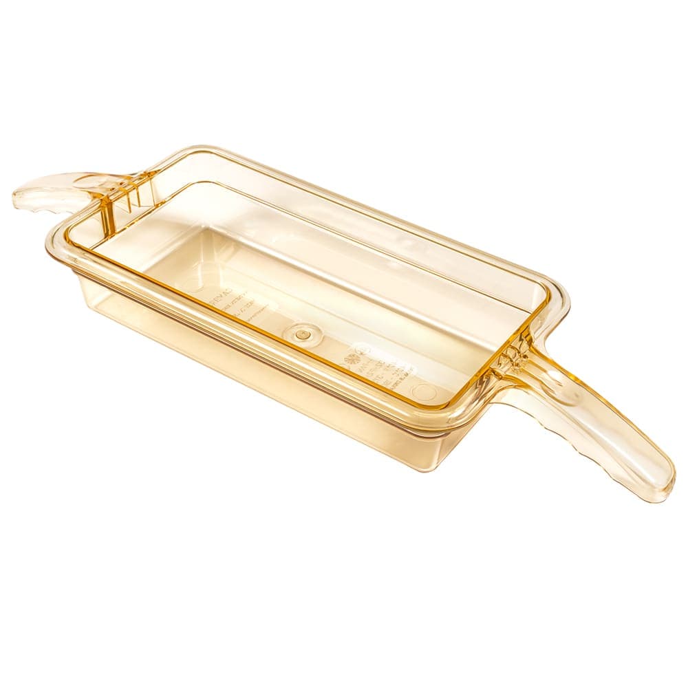 Cambro 32HP2H150 2 1/2"D Third Size High Temp Food Pan - Handle