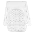 Cambro 33CLRCW135 Camwear Colander - 1/3 Size, 3"D, Clear thumbnail 4