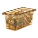 Cambro 35CLRHP150 H-Pan Colander - 1/3 Size, 5"D, Amber thumbnail 3