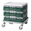 Cambro 36S318119 Camrack® Glass Rack w/ (36) Compartments - (1) Gray Extender, Sherwood Green thumbnail 3