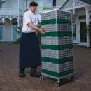 Cambro 36S800119 Camrack® Glass Rack w/ (36) Compartments - (4) Gray Extenders, Sherwood Green thumbnail 2