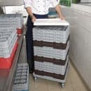 Cambro 36S900167 Camrack® Glass Rack w/ (36) Compartments - (4) Gray Extenders, Brown thumbnail 2