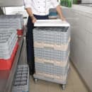 Cambro 36S900184 Camrack® Glass Rack w/ (36) Compartments - (4) Gray Extenders, Beige thumbnail 2