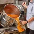 Cambro 400MCH150 4 qt High Heat Measuring Cup - Plastic, Amber thumbnail 7