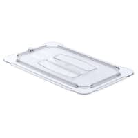 Cambro 40CWC135 Camwear Food Pan Cover - 1/4 Size, Flat, Clear thumbnail 6