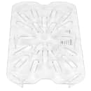 Cambro 40CWD135 Camwear Drain Shelf - 1/4 Size, Clear thumbnail 4