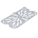 Cambro 40PPD190 Food Pan Drain Shelf - 1/4 Size, Translucent thumbnail 5