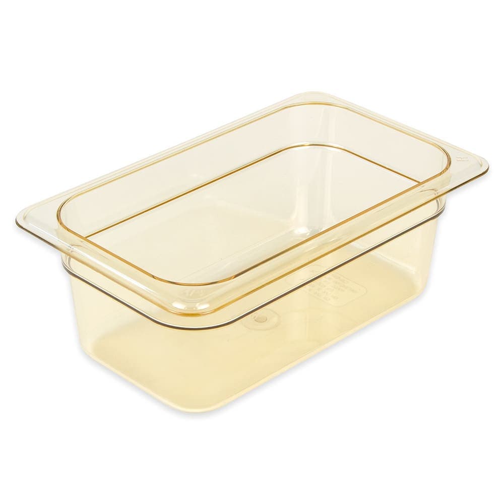 Cambro 44HP150 4"D Quarter Size High Temp Food Pan - Non-Stick