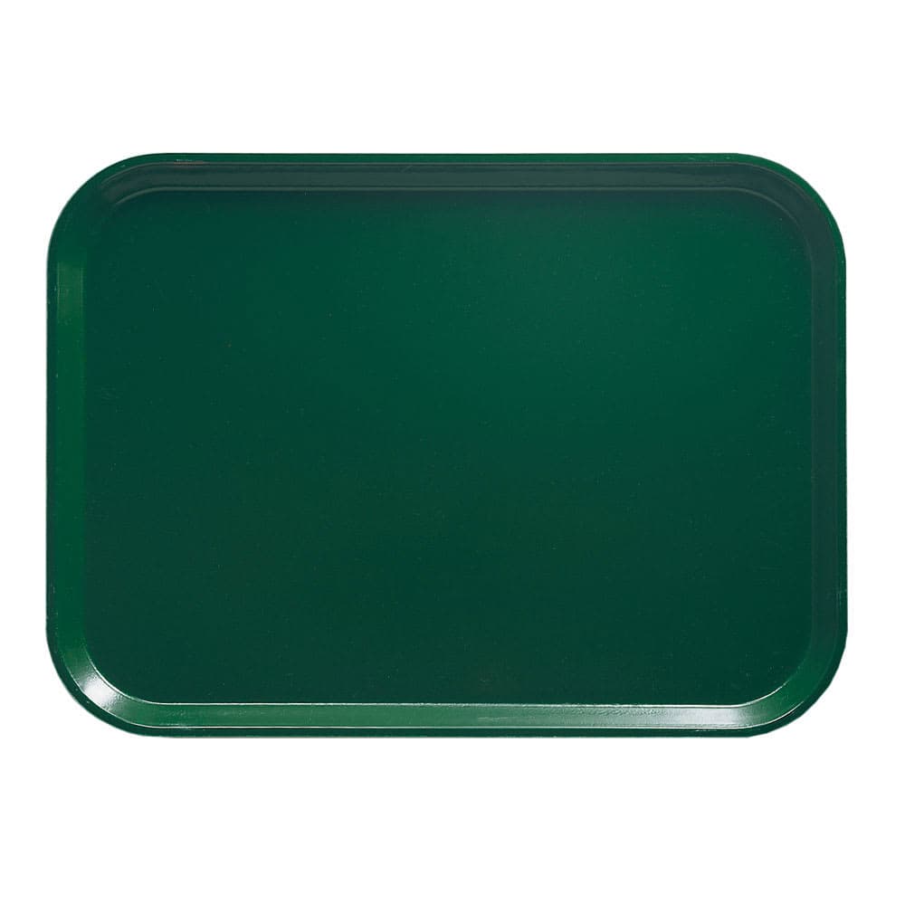 Cambro 46119 Fiberglass Camtray® Cafeteria Tray - 6"L x 4 1/4"W, Sherwood Green