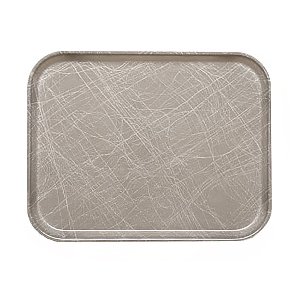 Cambro 46215 Fiberglass Camtray® Cafeteria Tray - 6"L x 4 1/4"W, Abstract Gray