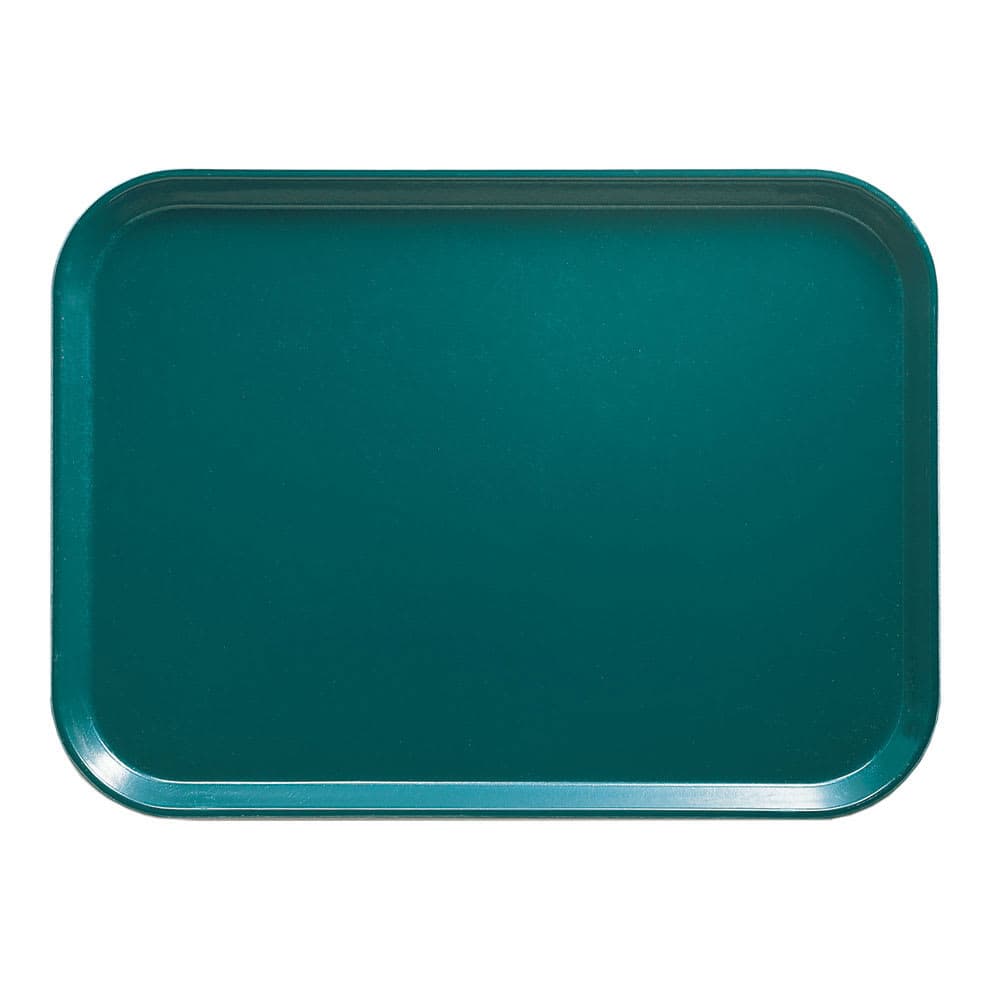 Cambro 46414 Fiberglass Camtray® Cafeteria Tray - 6"L x 4 1/4"W, Teal