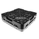 Cambro 49S318110 Camrack® Glass Rack w/ (49) Compartments - (1) Gray Extender, Black thumbnail 4