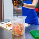 Cambro 4RFSPROPP190 4 qt CamRound® FreshPro Round Storage Container - Polypropylene, Translucent thumbnail 9