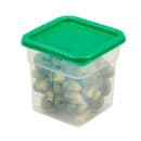Cambro 4SFSPP190 4 qt Square Food Storage Container - CamSquare®, Plastic, Translucent thumbnail 3