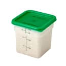 Cambro 4SFSPP190 4 qt Square Food Storage Container - CamSquare®, Plastic, Translucent thumbnail 6