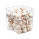 Cambro 4SFSPROCW135 4 qt FreshPro Square Food Storage Container - CamSquare®, Polycarbonate, Green Graduation thumbnail 11