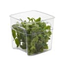 Cambro 4SFSPROCW135 4 qt FreshPro Square Food Storage Container - CamSquare®, Polycarbonate, Green Graduation thumbnail 9
