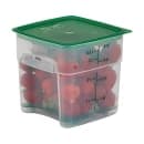 Cambro 4SFSPROPP190 4 qt FreshPro Square Food Storage Container - CamSquare®, Polypropylene, Translucent thumbnail 4