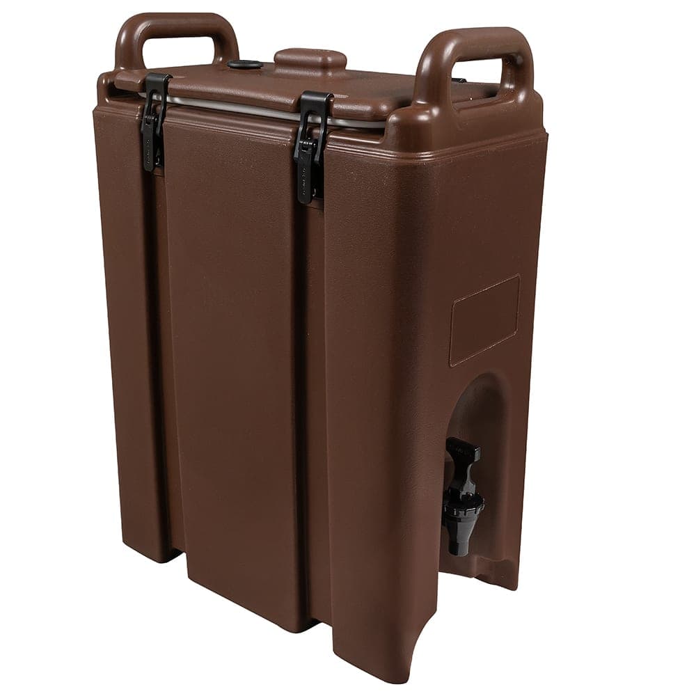 Cambro 500LCD131 5 gal Camtainer® Insulated Beverage Dispenser, Dark Brown