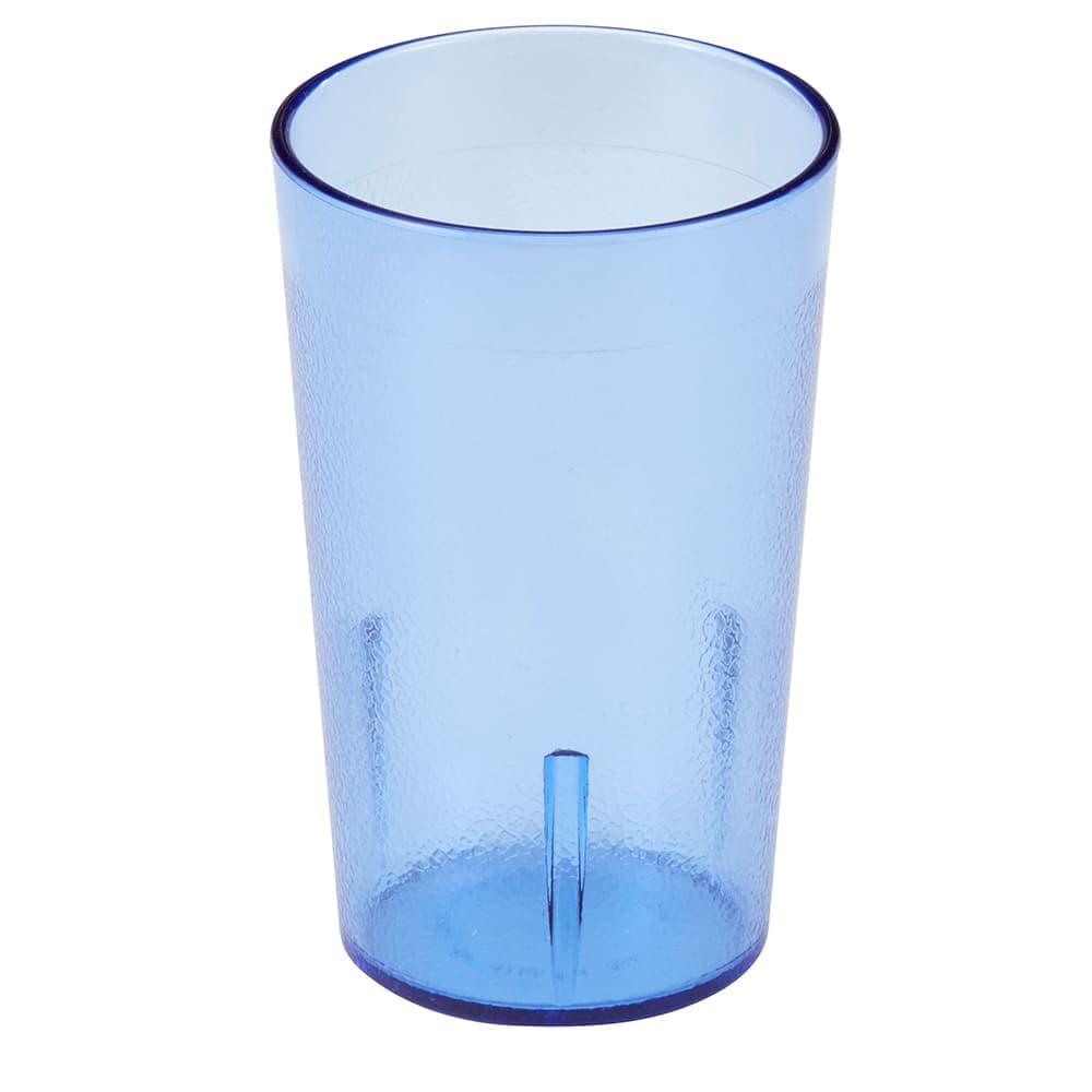 Cambro 500P401 5 1/5 oz Slate Blue Textured Plastic Tumbler