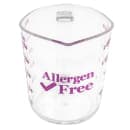 Cambro 50MCCW441 1 pint Measuring Cup - Allergen-Free, Polycarbonate, Clear thumbnail 4