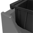Cambro 5412CBP110 Condiment Bin - Black thumbnail 4