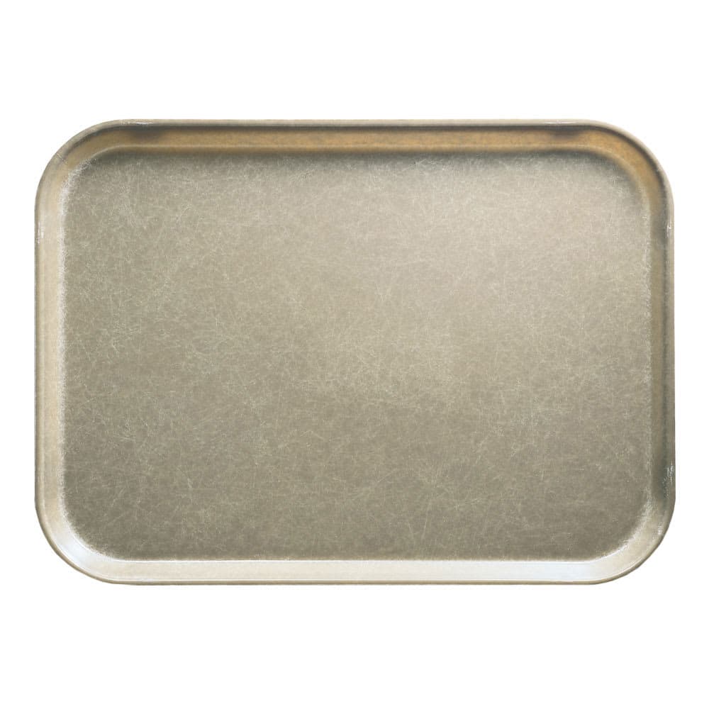 Cambro 57104 Fiberglass Camtray® Cafeteria Tray - 6 9/10"L x 4 9/10"W, Desert Tan