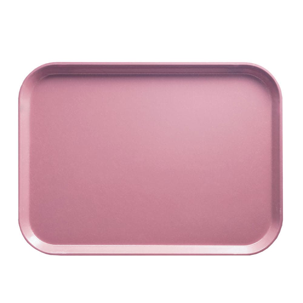Cambro 57409 Fiberglass Camtray® Cafeteria Tray - 6 9/10"L x 4 9/10"W, Blush