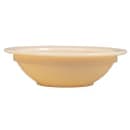 Cambro 60CW133 10 9/10 oz Round Plastic Grapefruit Bowl, Beige thumbnail 2