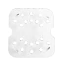 Cambro 60CWD135 Camwear Food Pan Drain Shelf - 1/6 Size, Clear thumbnail 3